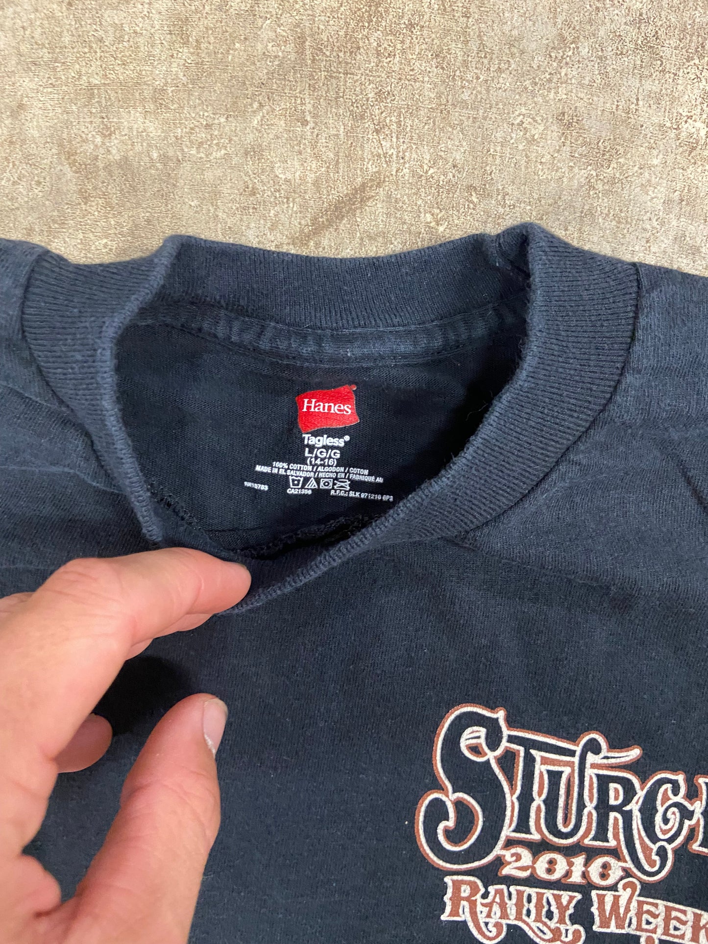(S) Sturgis bike tee