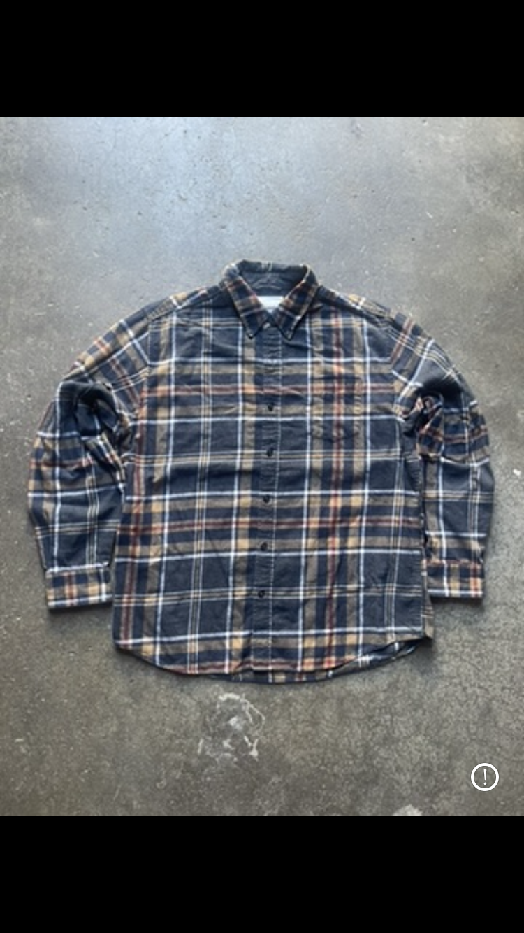 (XL) Original Weatherproof Vintage Long Sleeve Button Up