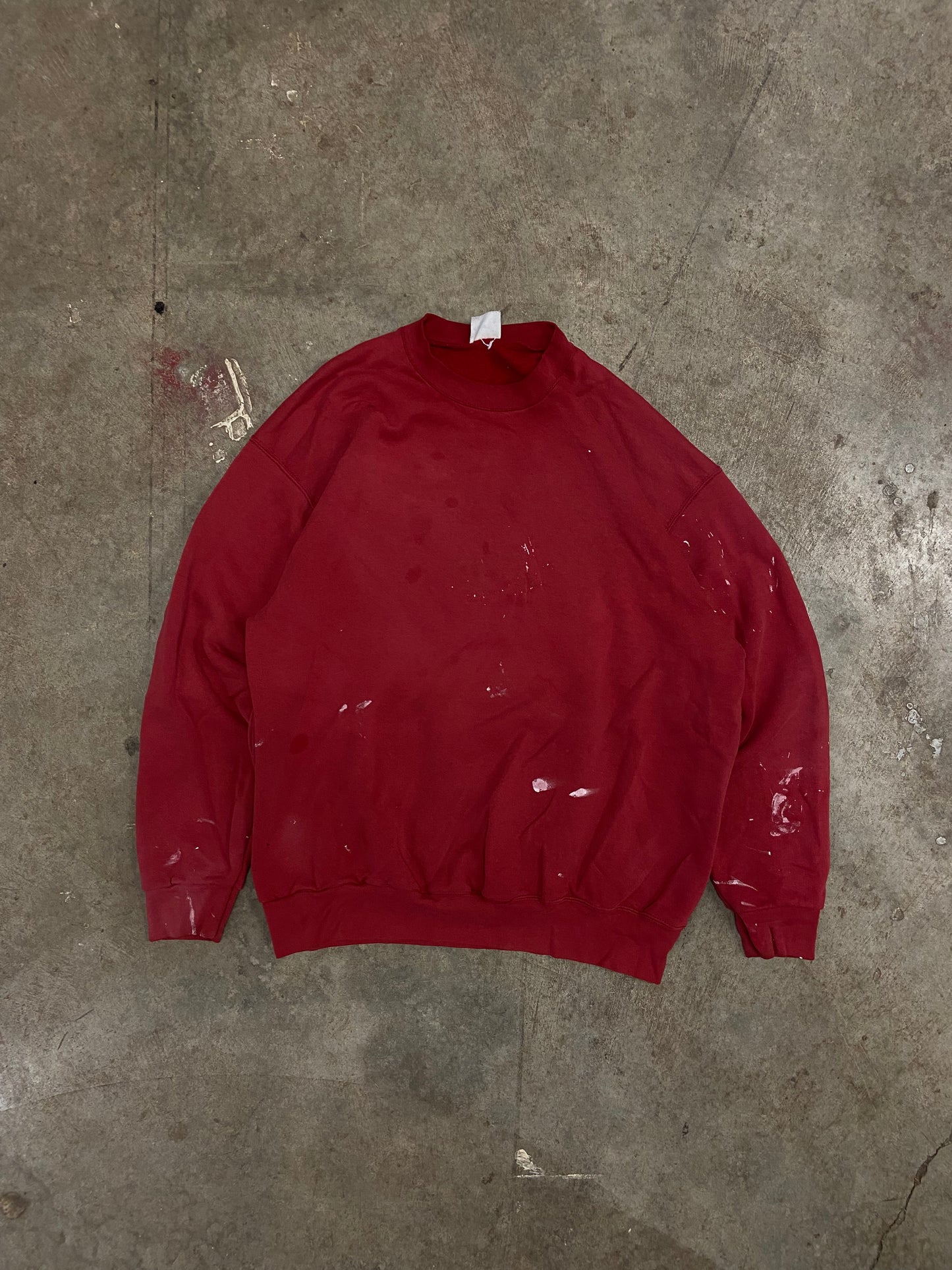 (XL) 90s paint splatter crewneck