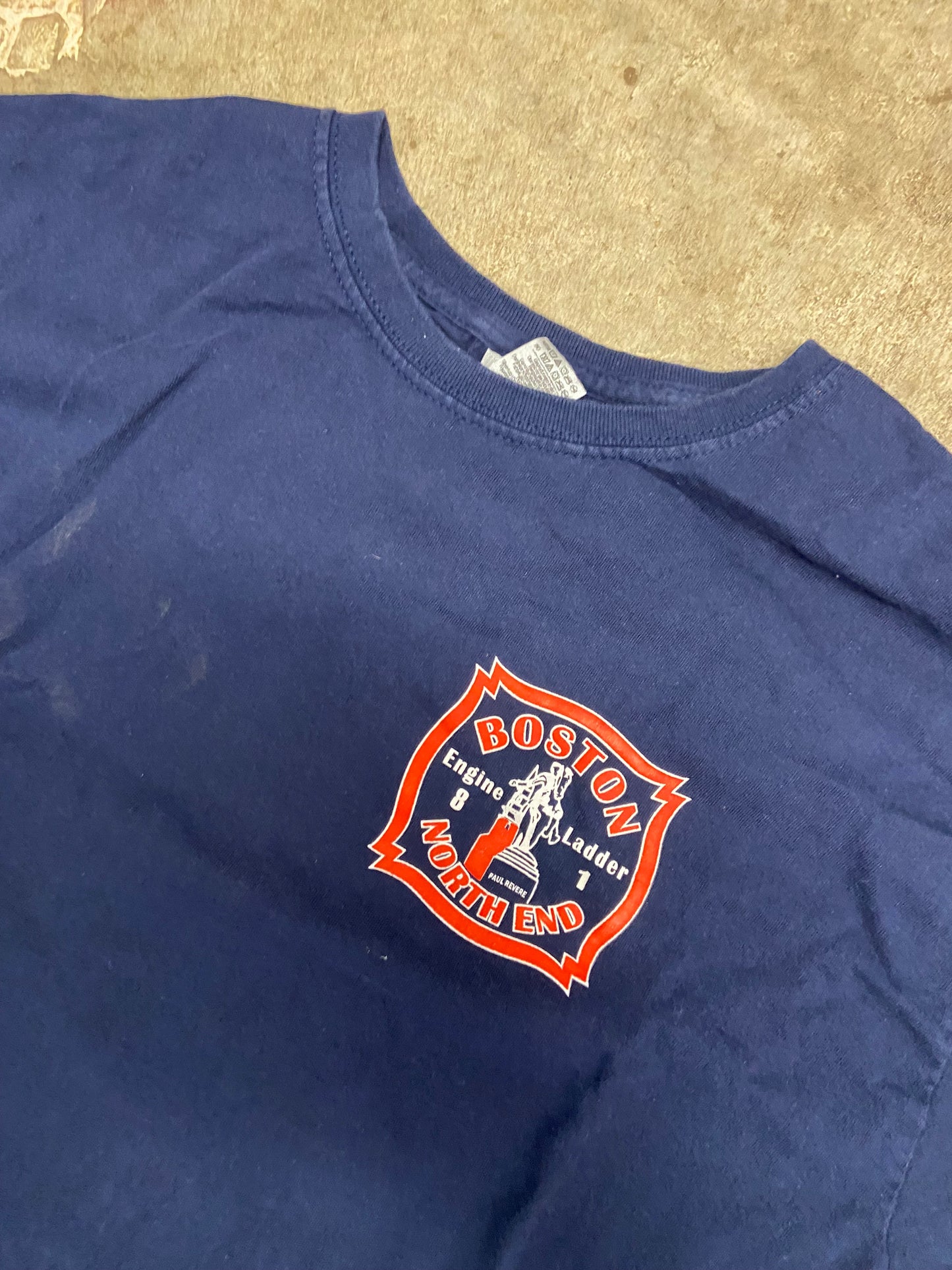 (L) Boston fire department