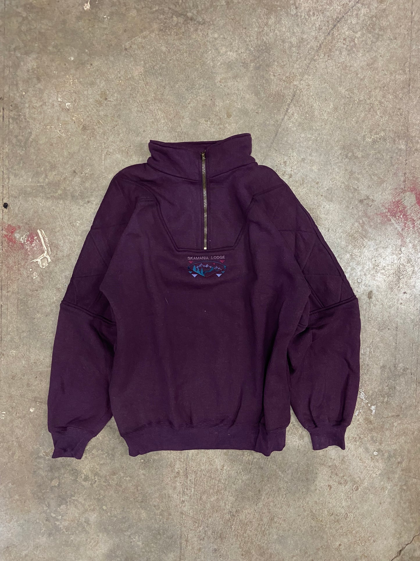 (XL) 90s Skamania lodge quarter zip