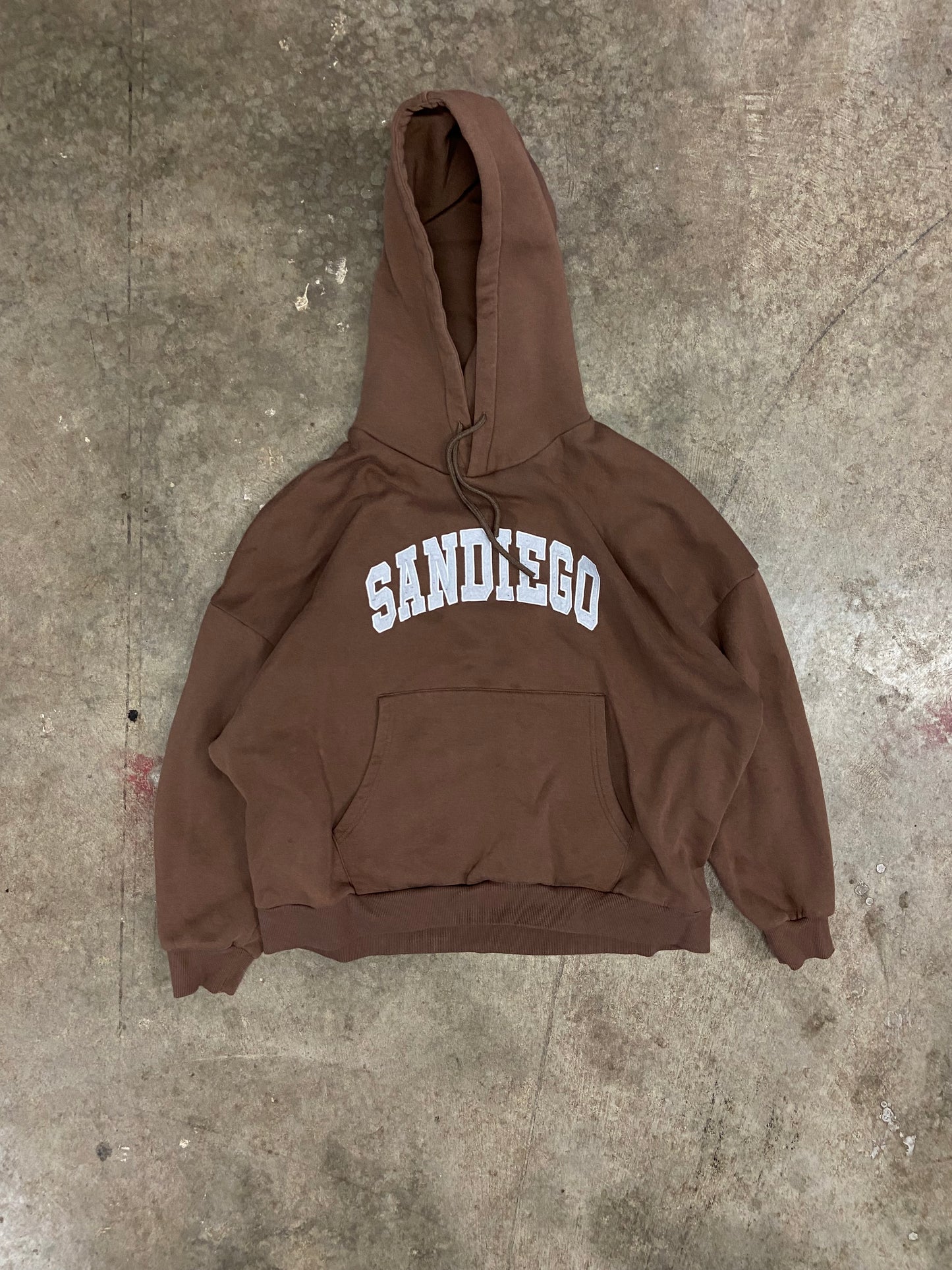 (L/XL) faded sandiego hoodie