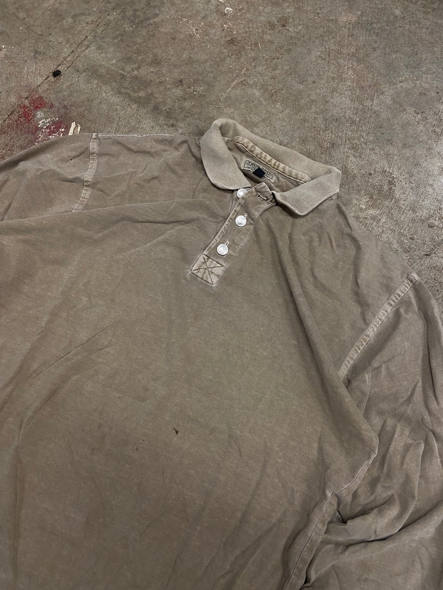 (M) 90s faded button up