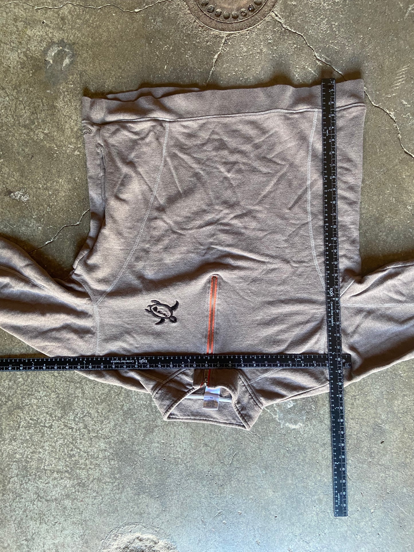 (2XL) 00s turtle zip up