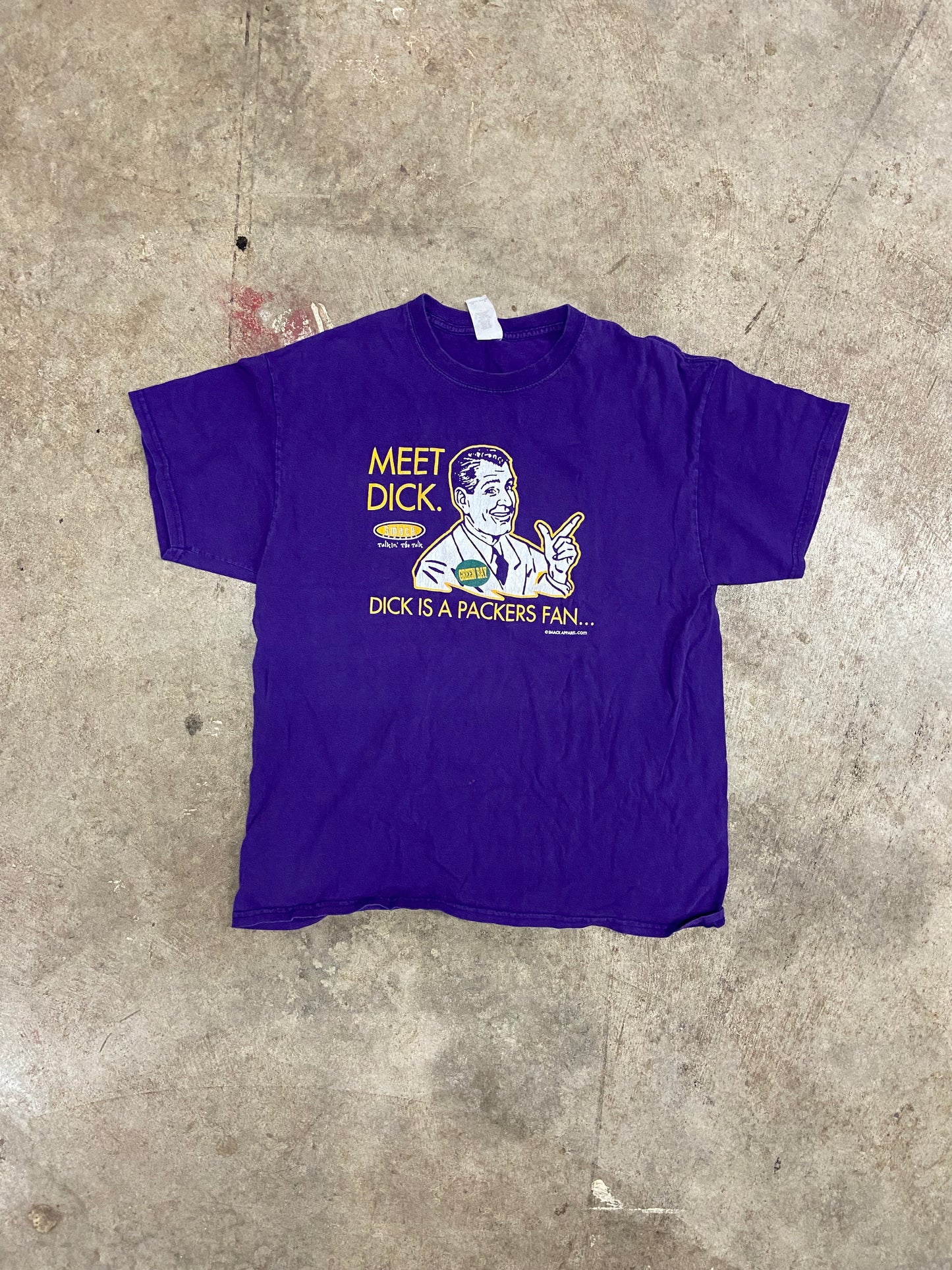 (L) 00s Don’t be a packers fan tee