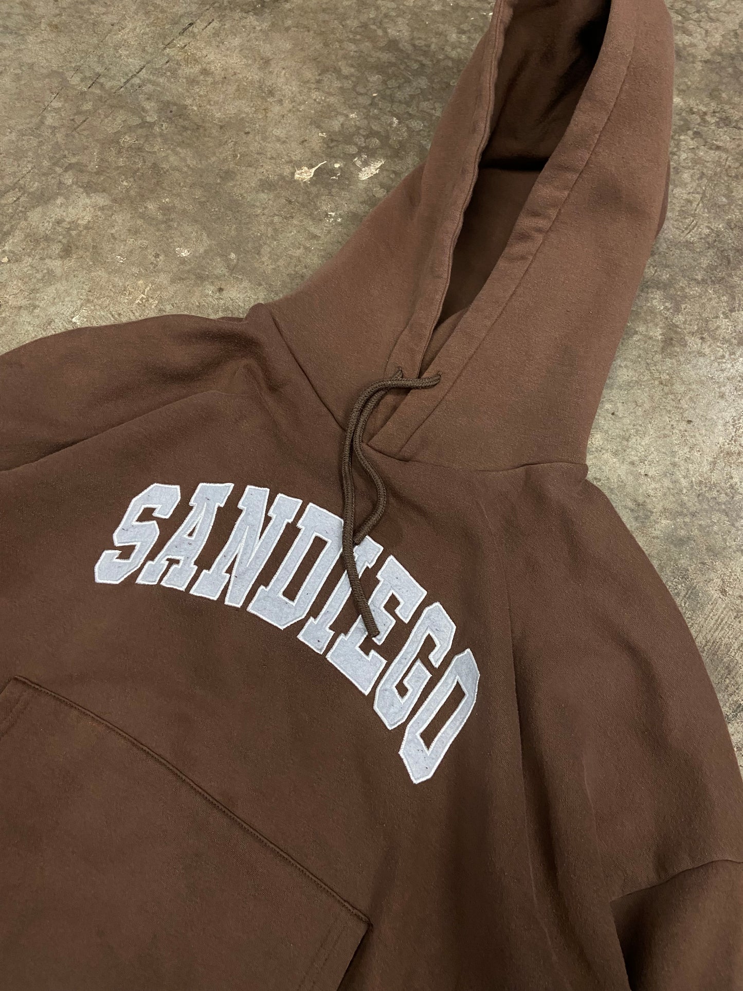 (L/XL) faded sandiego hoodie