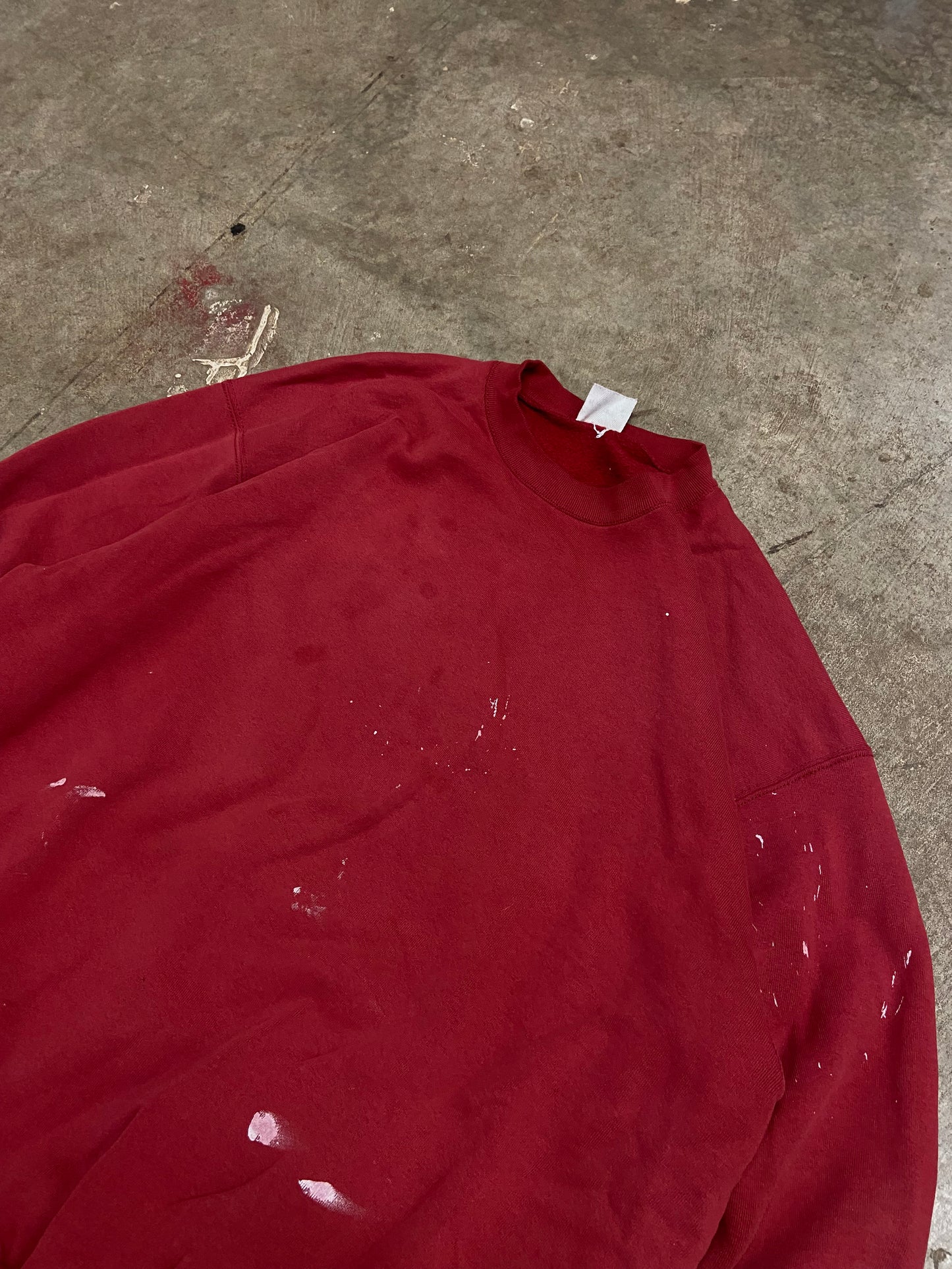 (XL) 90s paint splatter crewneck