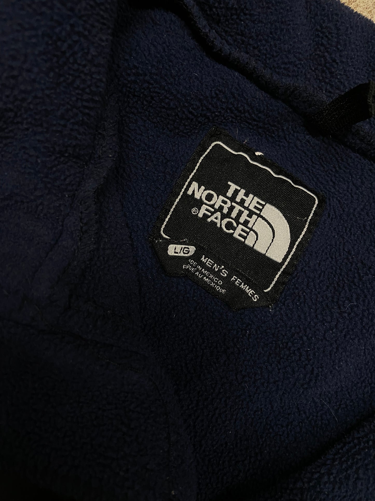 (L) Northface fleece