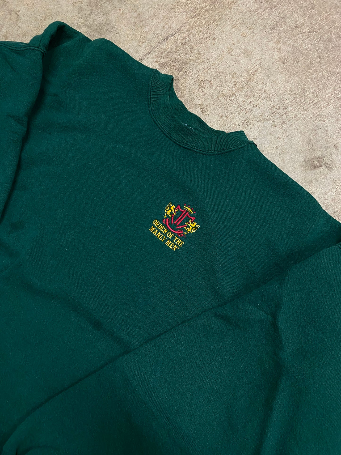 (2XL) manly Men crewneck