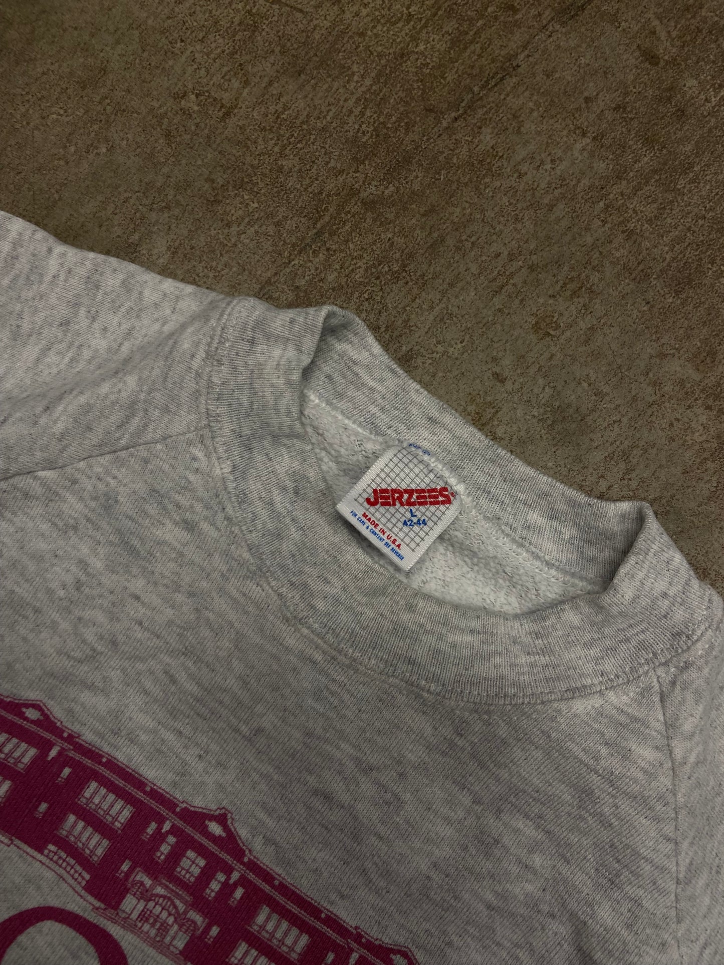 (L) Vintage Rose city park crewneck