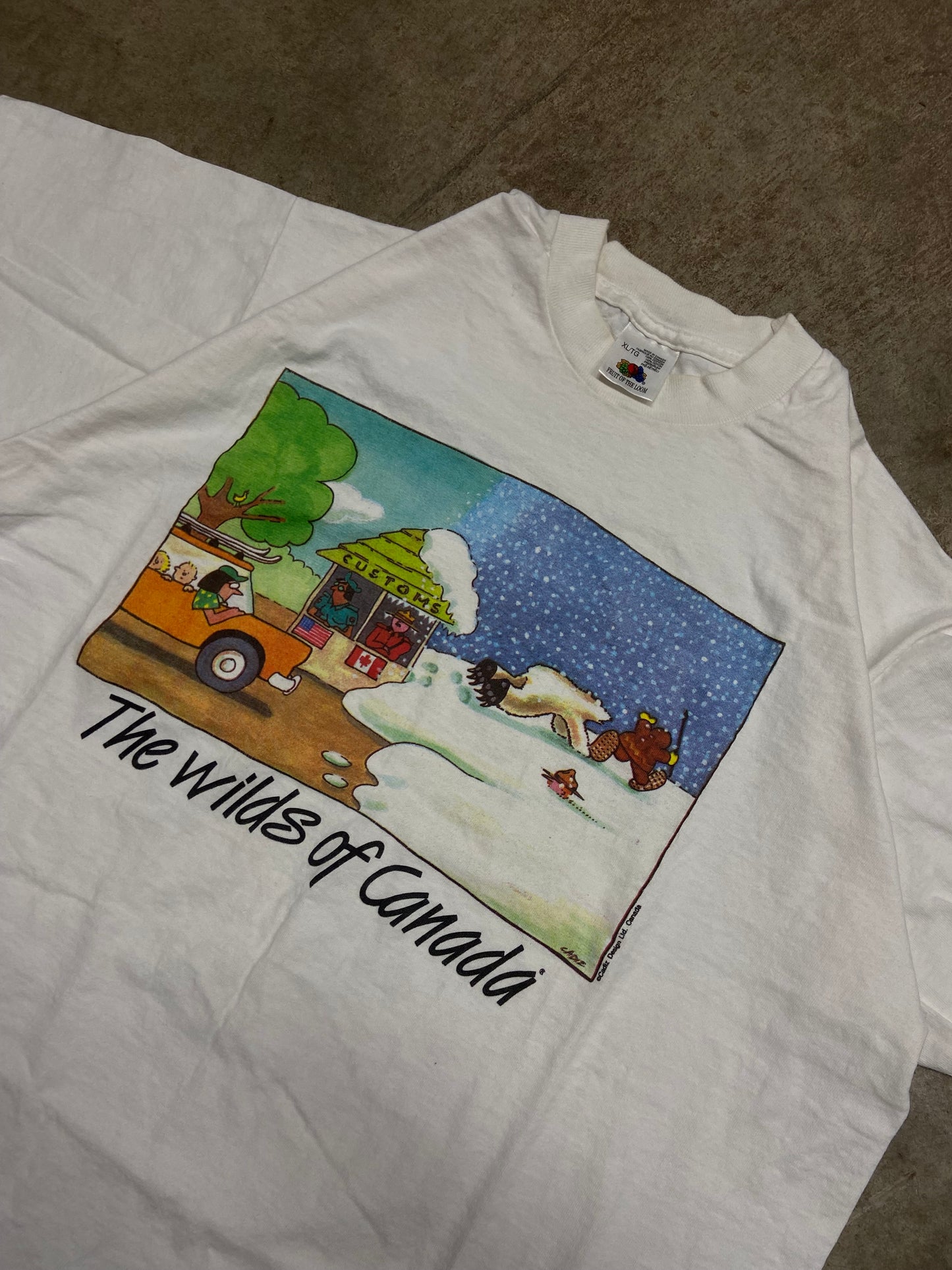 (XL) Canada tee