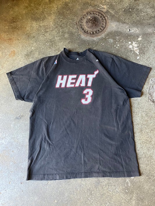 (XL) Adidas Miami Heat Dwyane Wade Tee