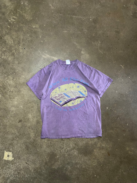 (M) Holy Bible tee