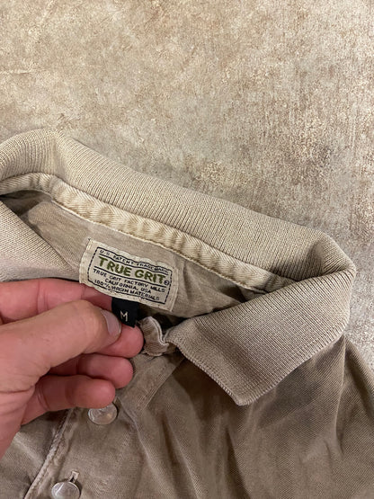 (M) 90s faded button up