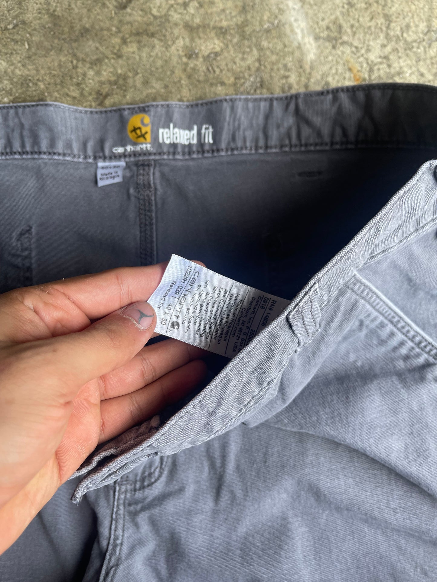 (40x30) Carhartt Heavy Duty Pants