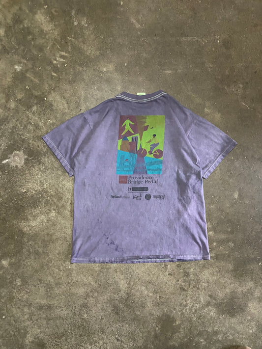 (L) 00s Portland bridge pedal tee