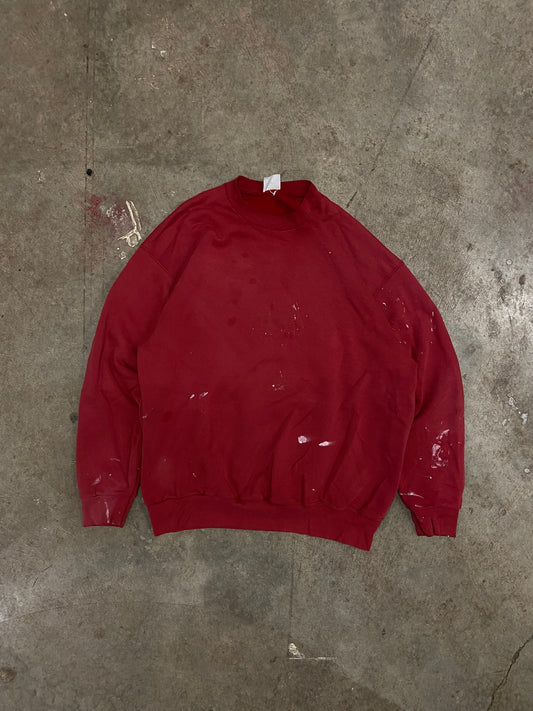 (XL) 90s paint splatter crewneck