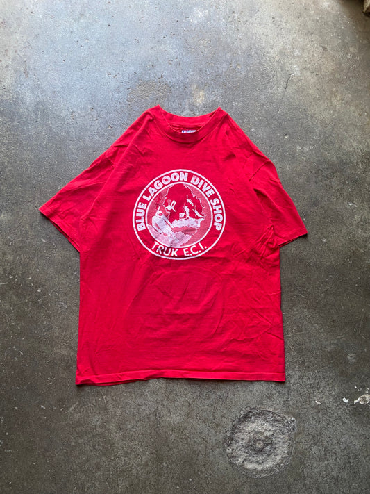 (XL) 90s scuba tee