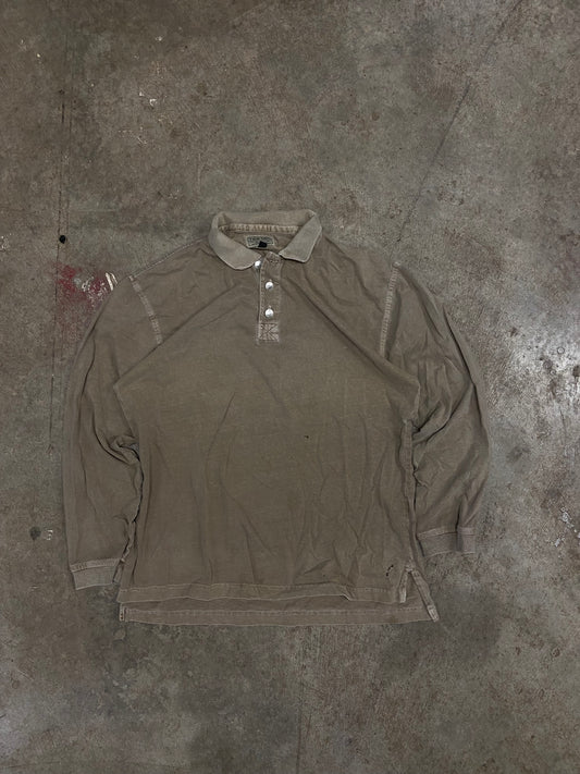 (M) 90s faded button up