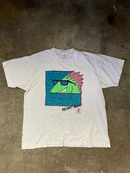 (L/XL) 1988 Single Stitch Resort Tee