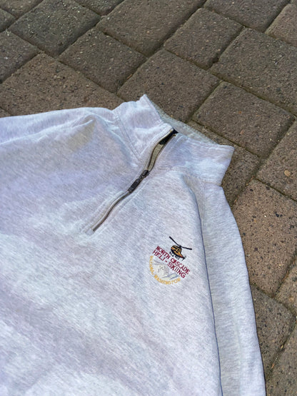 (XL) Helicopter quarter zip