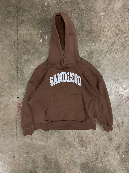 (L/XL) faded sandiego hoodie