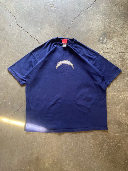 (XL) Chargers Reebok Tee