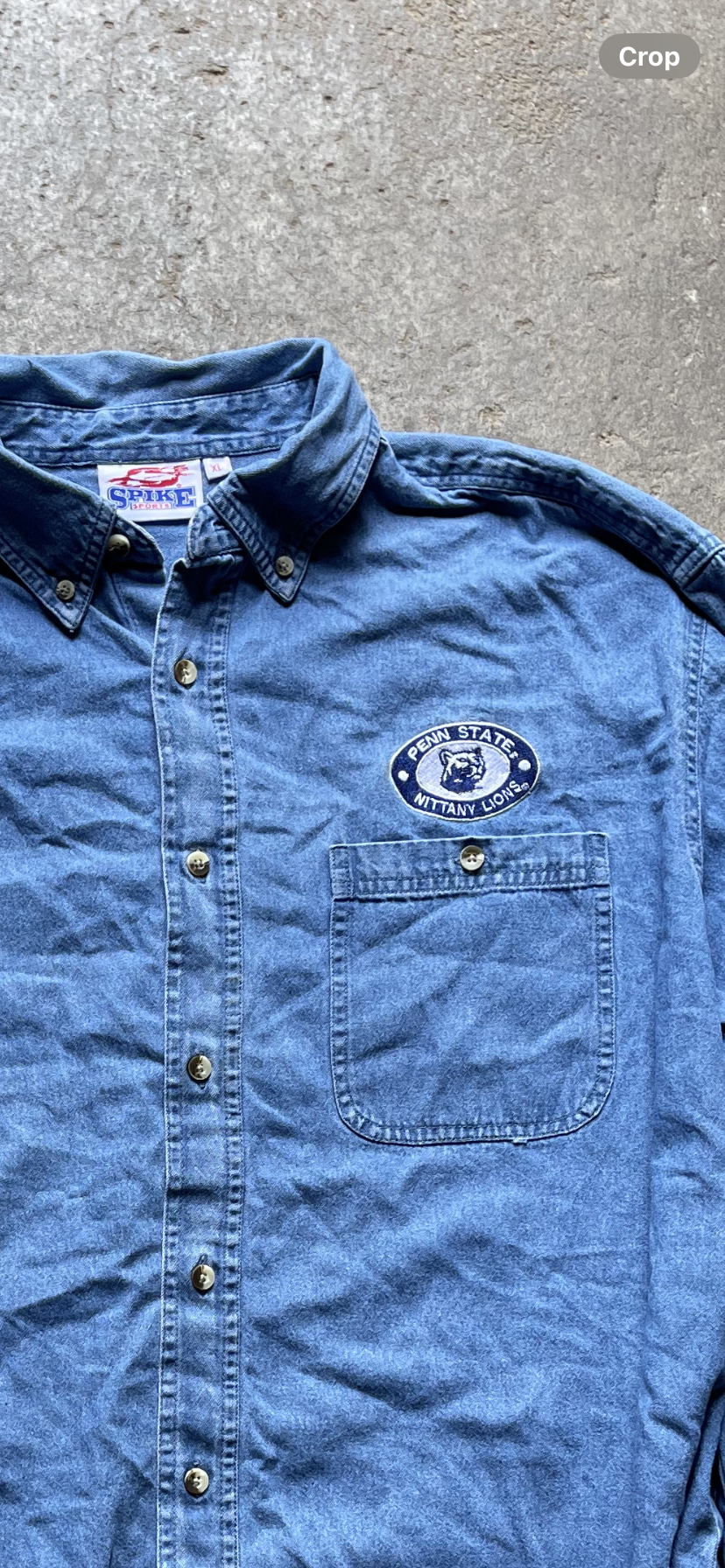 (XL) 90s Penn state button up