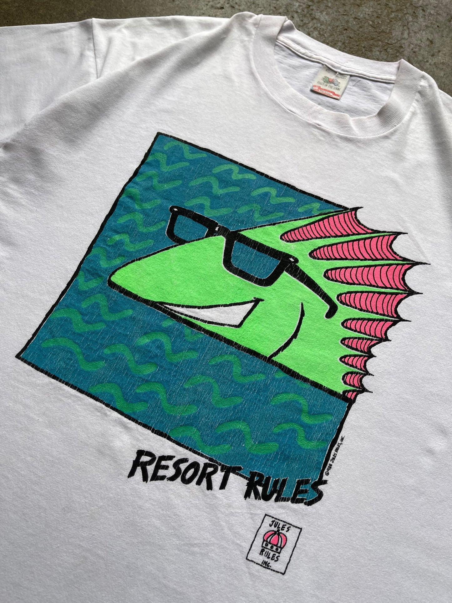 (XL) 1988 Single Stitch Resort Tee