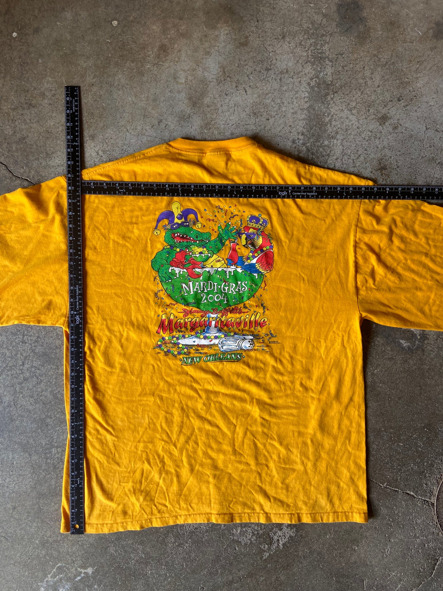 (2XL) 00s Mardi-gras long sleeve