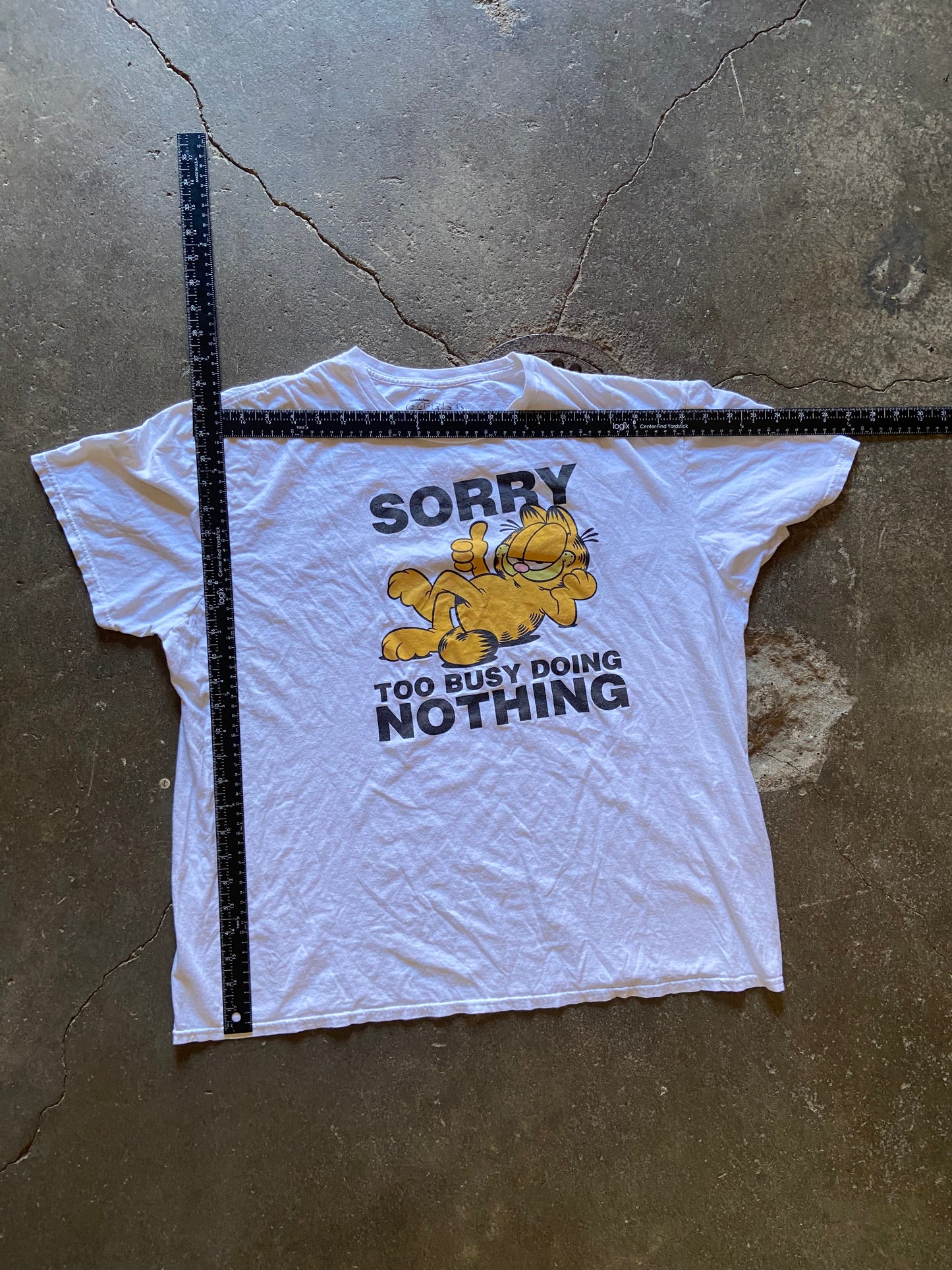 (2XL) 00s Garfield tee