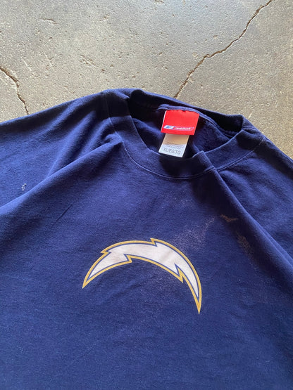 (XL) Chargers Reebok Tee