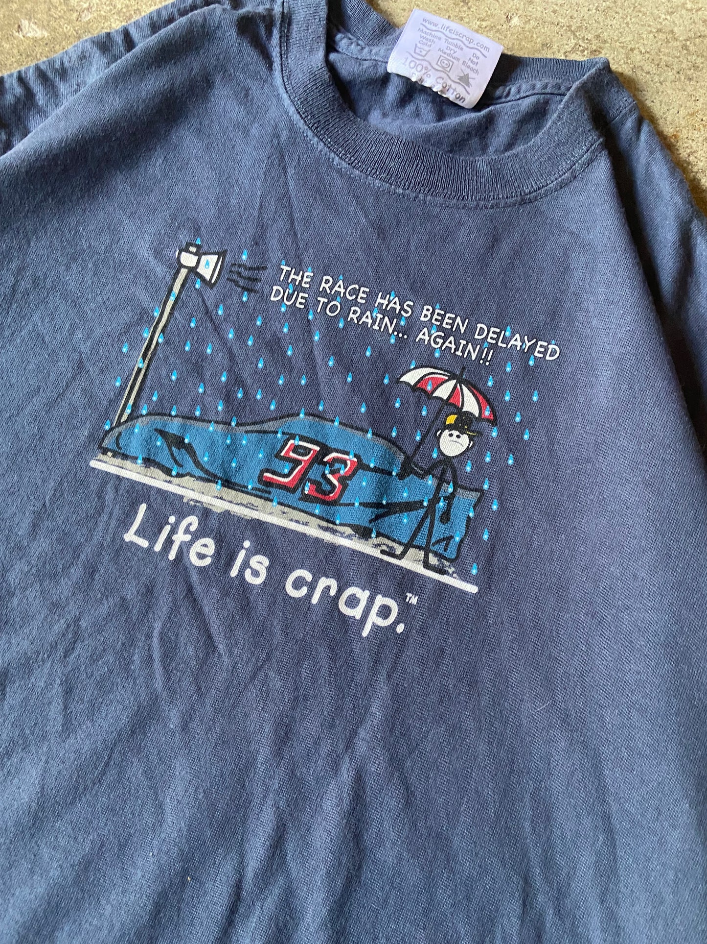 (M) 00s Life is crap tee