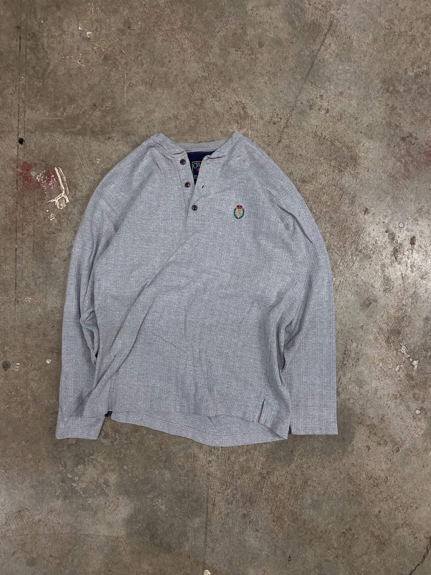 (L) Ralph waffle long sleeve