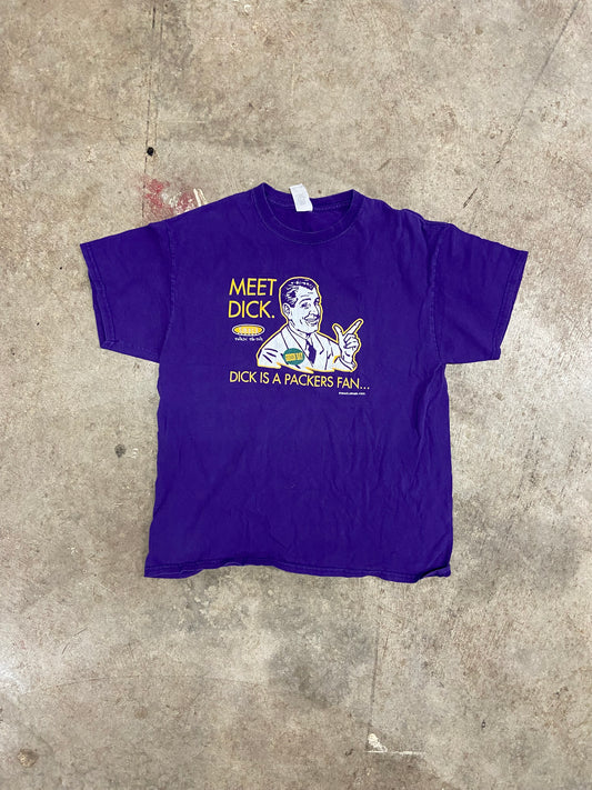 (L) 00s Don’t be a packers fan tee