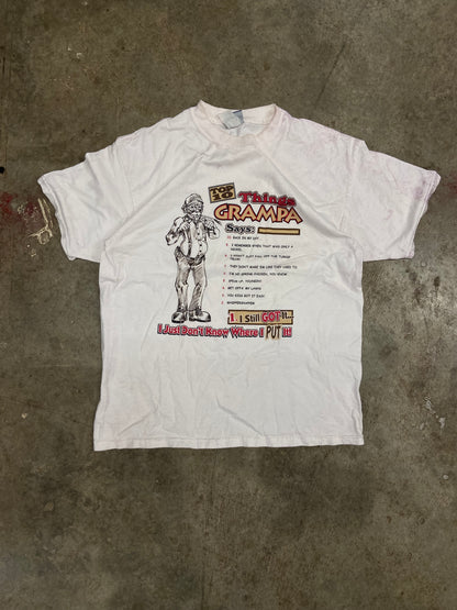 (XL) Top 10 things grandpa says tee