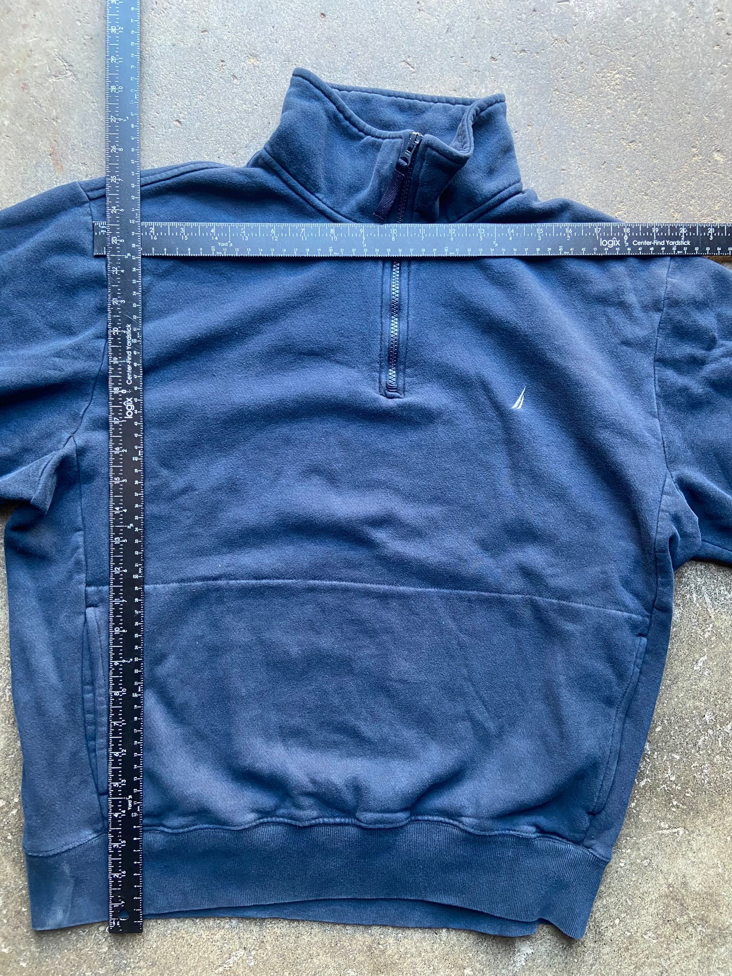 (L) 00s Nautica zip up