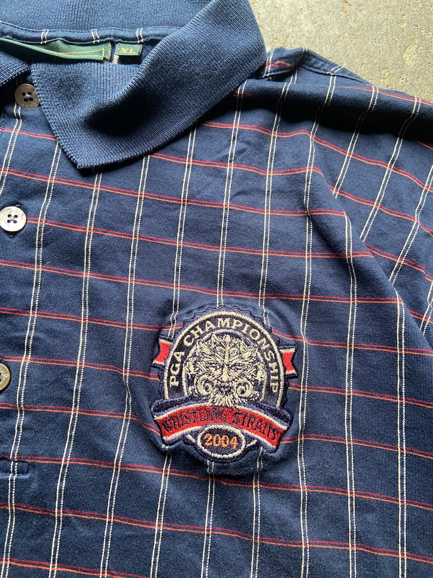 (XL) 00s PGA button up