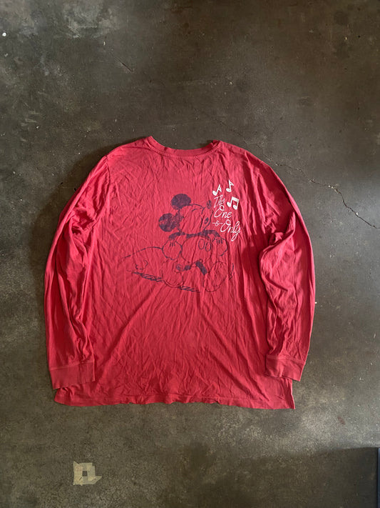 (2XL) 90s Mickey Mouse long sleeve