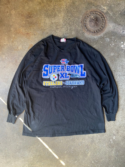 (2XL) 00s Super Bowl long sleeve