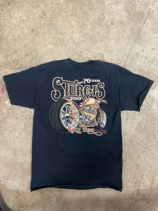 (S) Sturgis bike tee