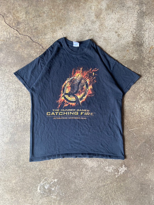 (L) 00s Hunger games tee