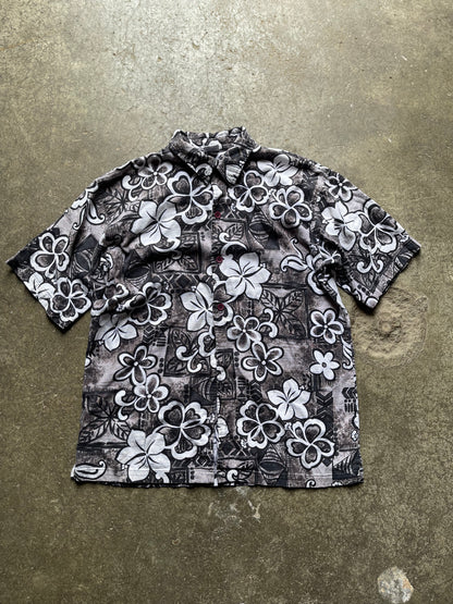 (XL) 00s Floral button up