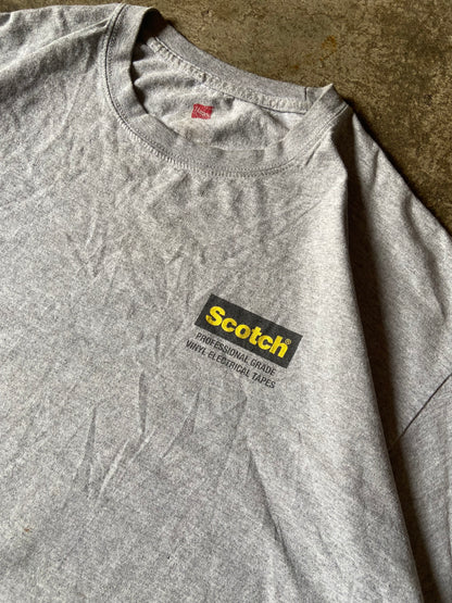 (2XL) 00s scotch tape tee