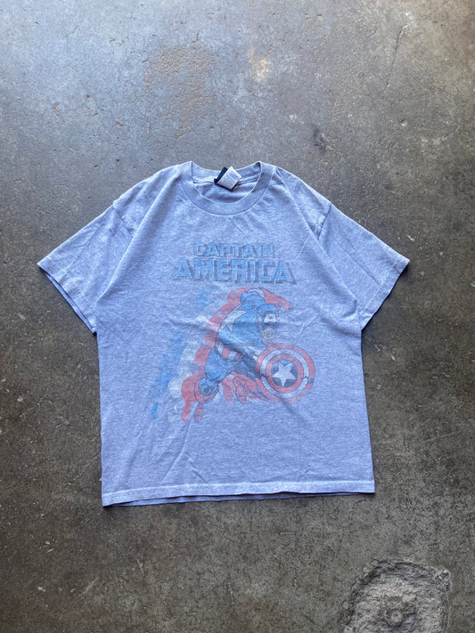 (S) 00s Captain America tee