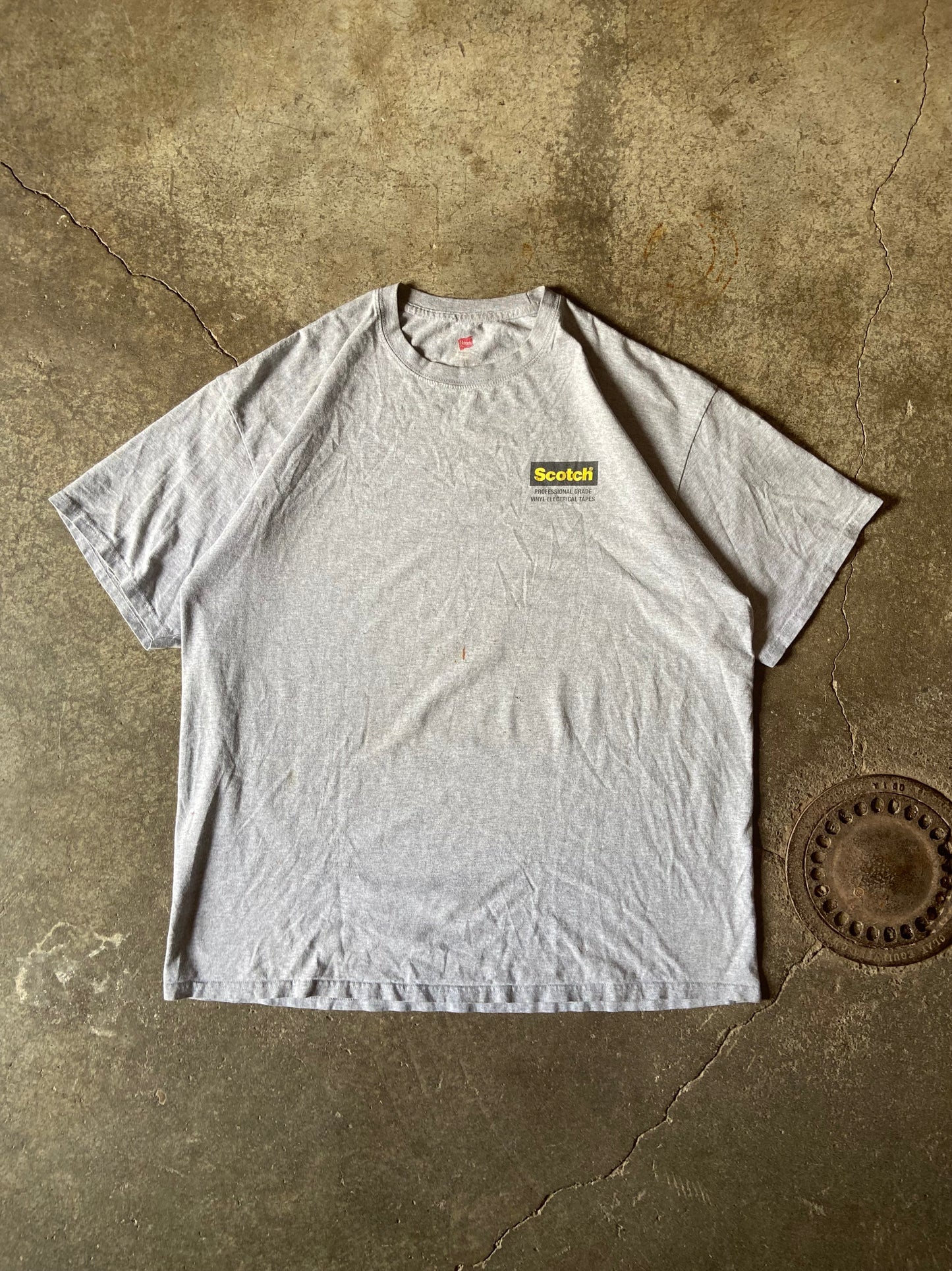 (2XL) 00s scotch tape tee