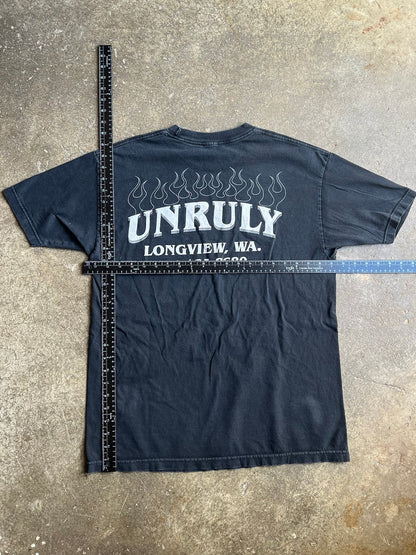 (L/XL) 2009 Y2K Style UNRULY Tee