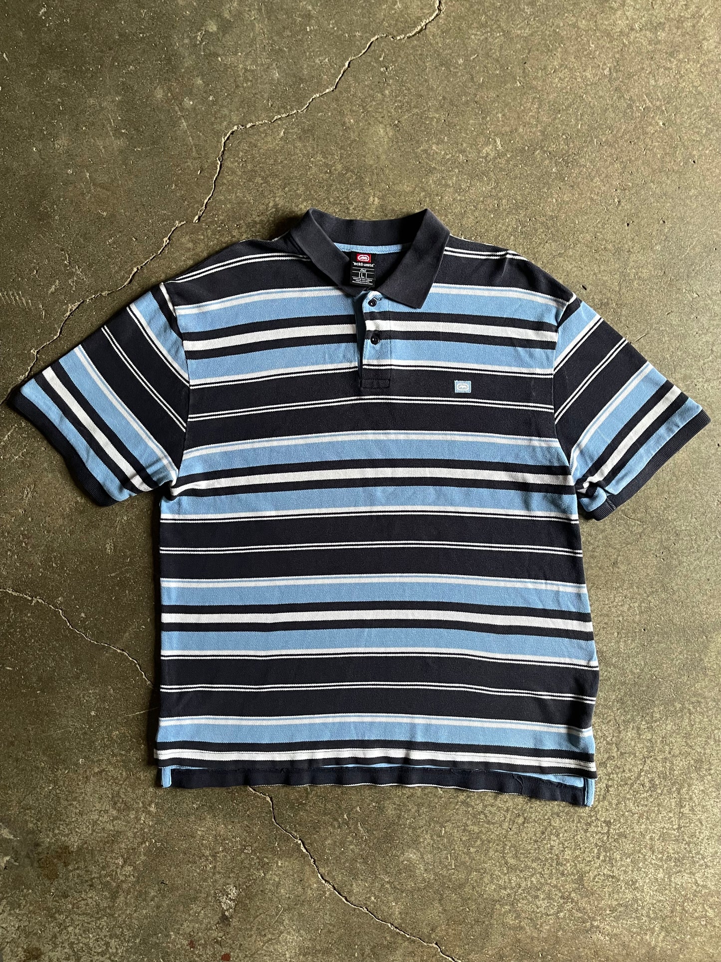 (L) 00s Ecko y2k polo