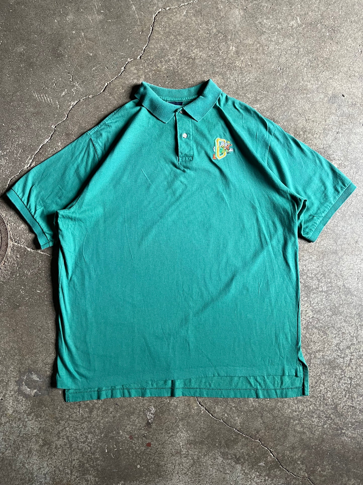 (2XL) 90s Ducks polo