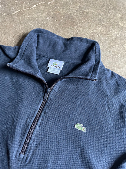 (M/L) 00s Lacoste quarter zip